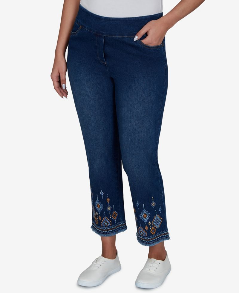 Women's Pull-On Ankle Denim Pants