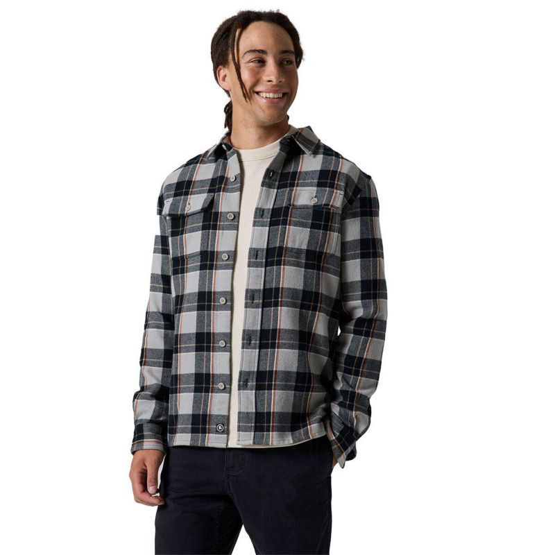 Men's Venture Midweight Flannel Shirt Button-Down Long-Sleeve Shirts