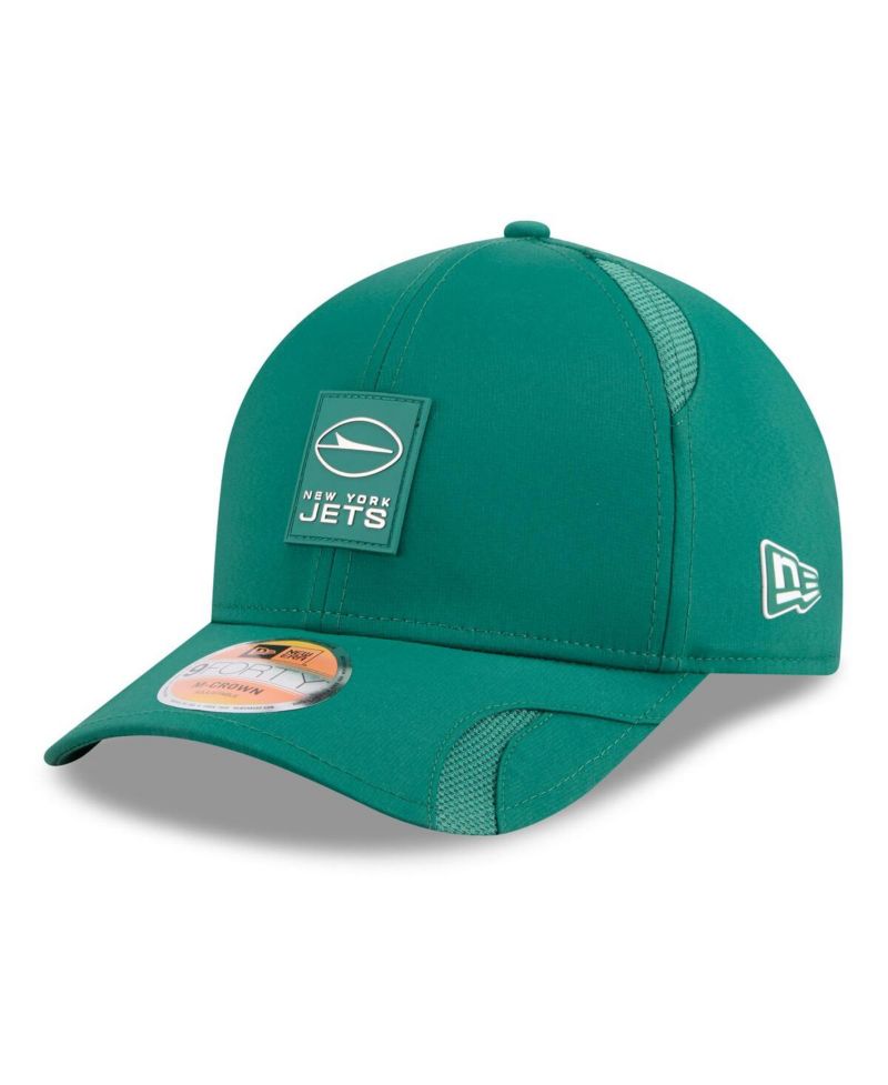 Men's Green New York Jets 2025 Sideline M-Crown 9FORTY Adjustable Hat