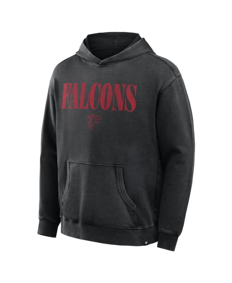 Men's Black Atlanta Falcons Relaxed Intense Rivalry French Terry Hoodie
