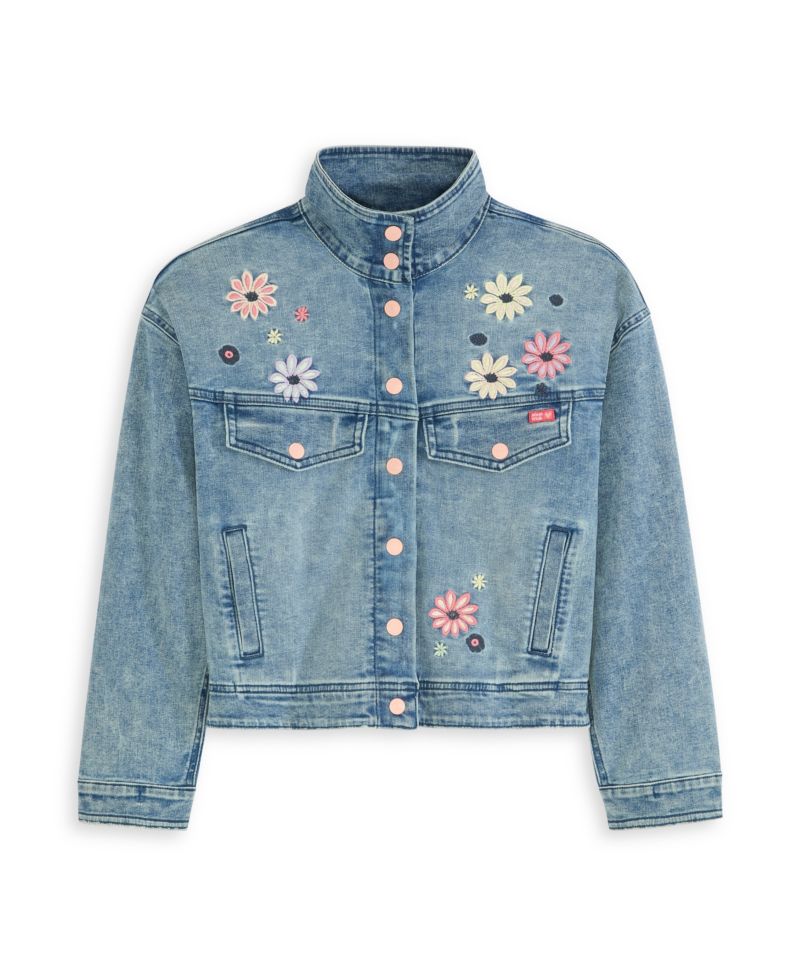 Big Girls Denim Group Stretch Jacket