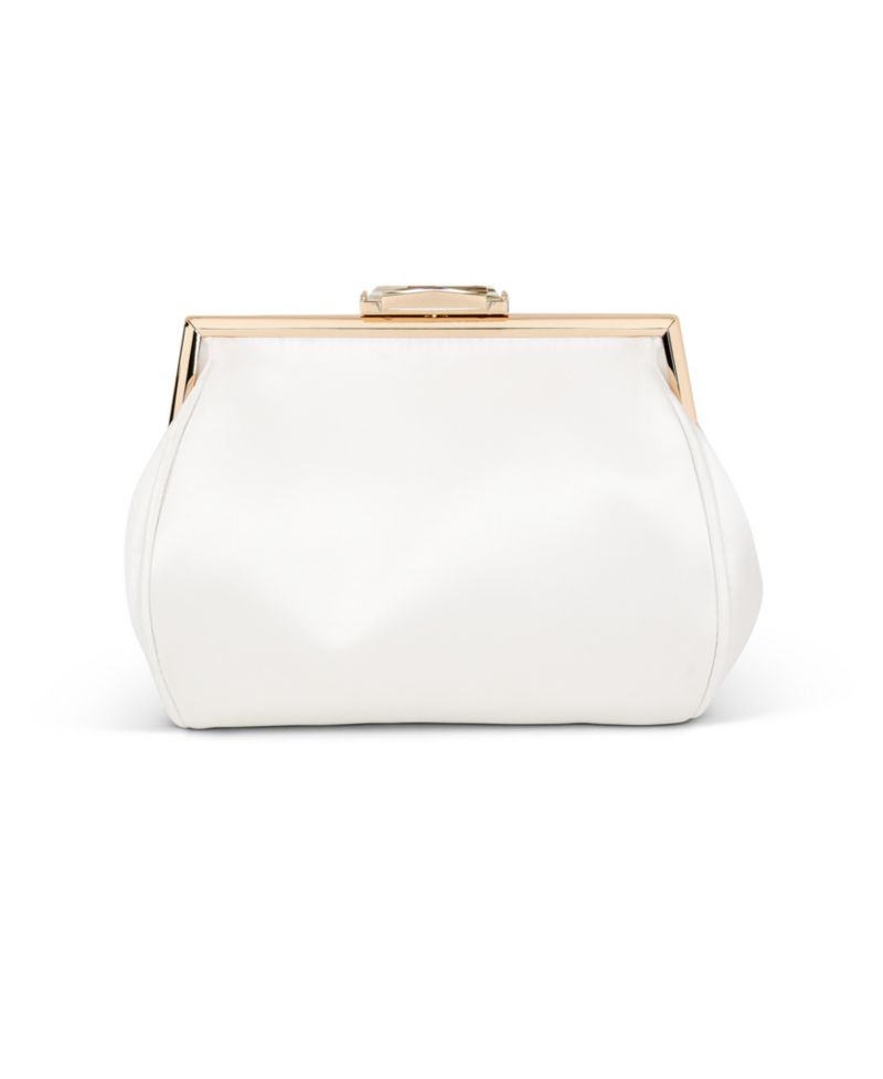 Woman's Skye Satin Pouch Clutch