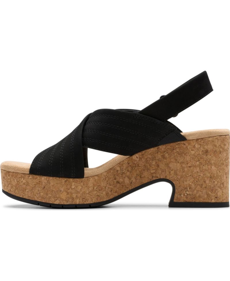 Collection Nerisa West Buckle Wedge Sandals