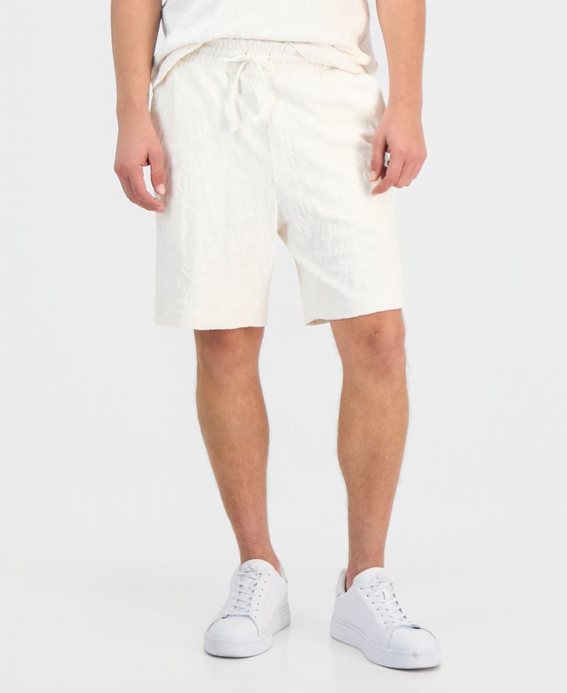 Men's Nagushort Cotton Jacquard Logo Shorts
