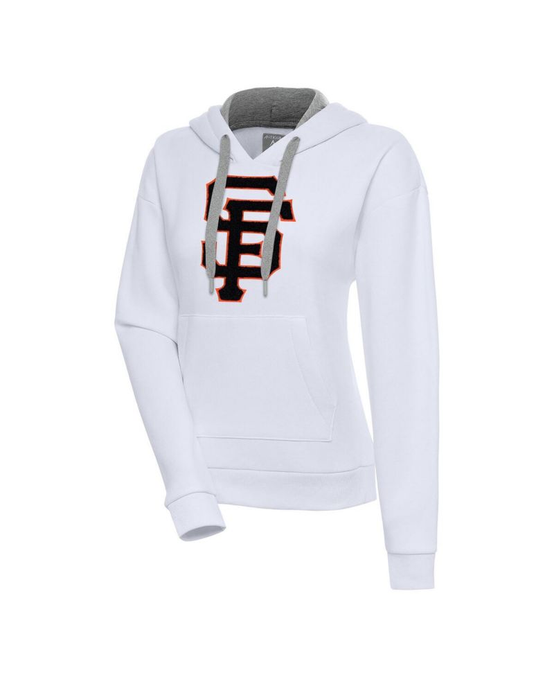 Women's White San Francisco Giants Victory Pullover Hoodie