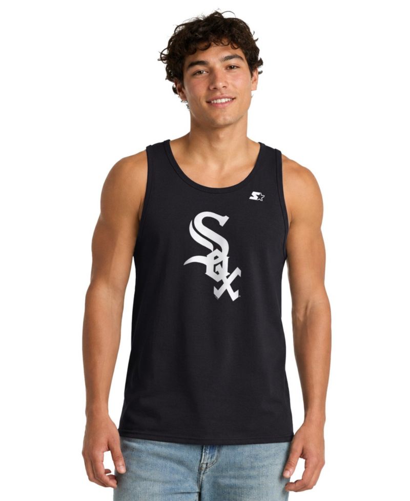 Men's Black Chicago White Sox Tank Top