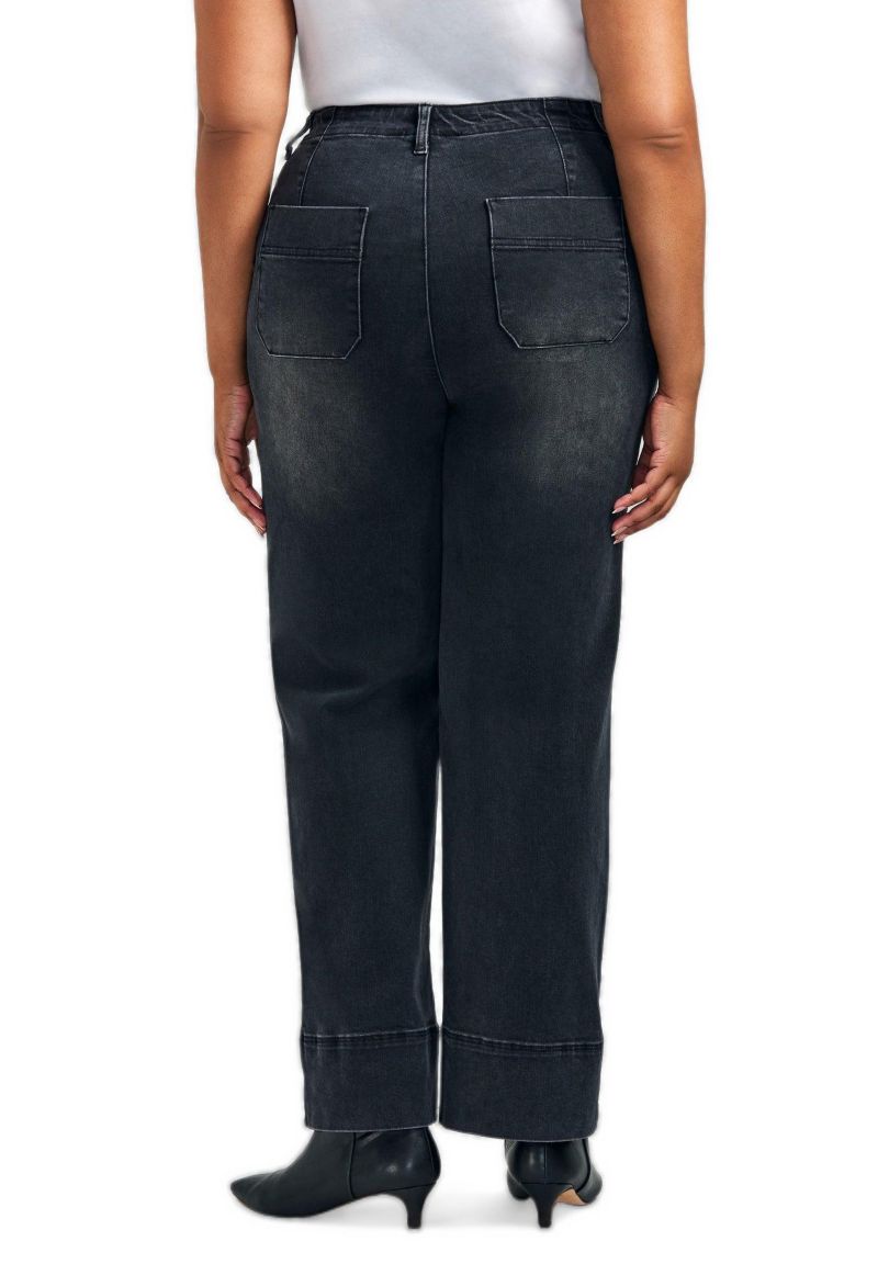 Women's Plus Size Kira Wide Leg Jeans