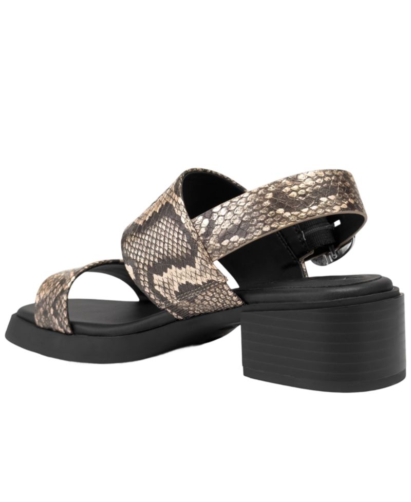 Women's Dove Low Heeled Square Toe Dress Sandals