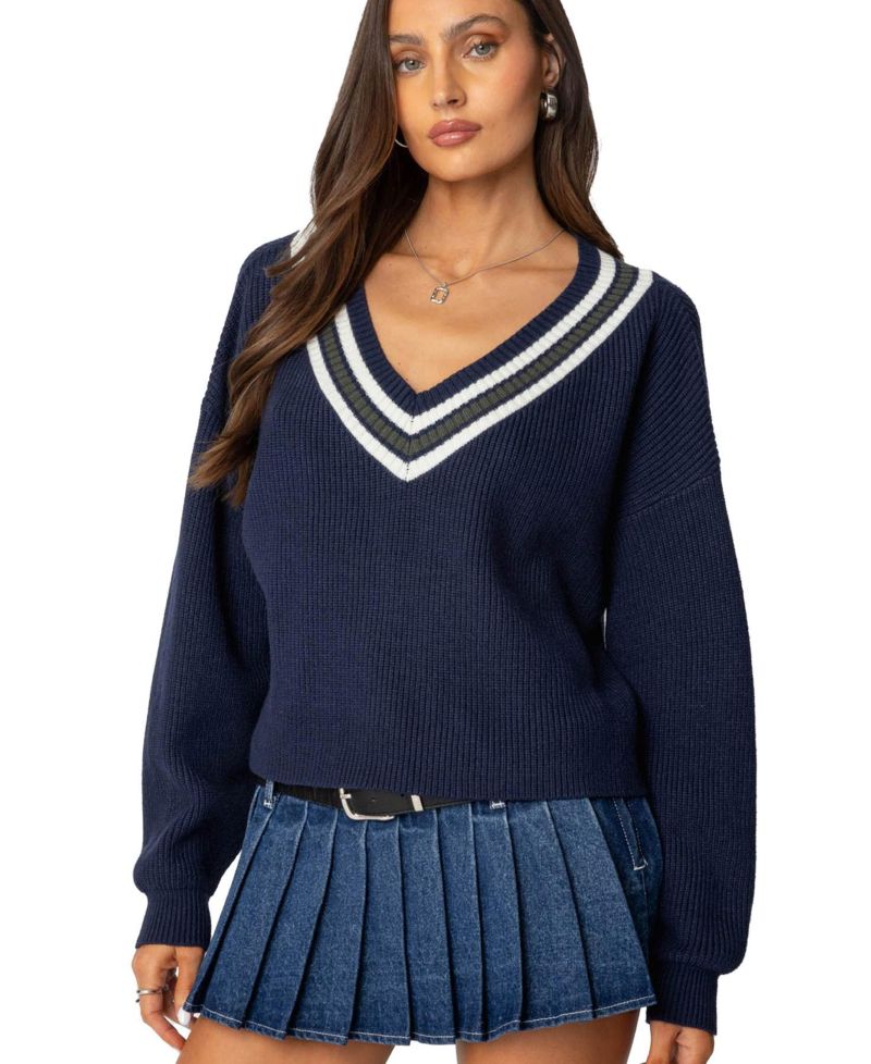 Women's Lauryl V Neck Sweater