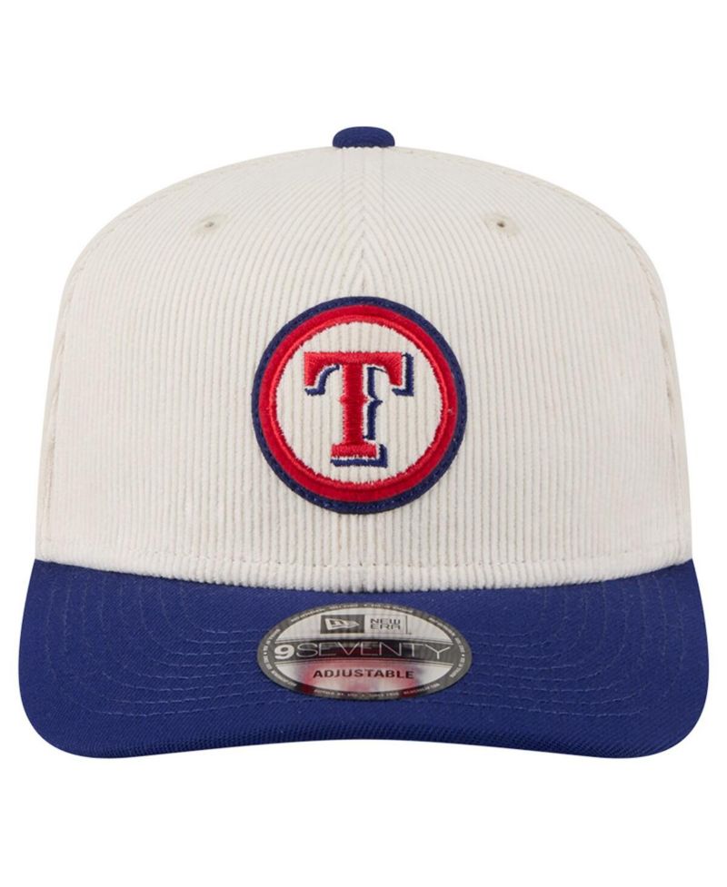Men's Cream Texas Rangers Loyal 9SEVENTY Adjustable Hat