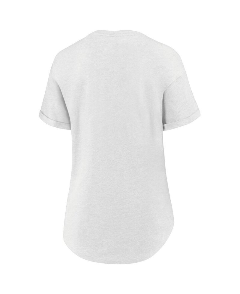 Women's White Wisconsin Badgers True Classics Home State T-Shirt