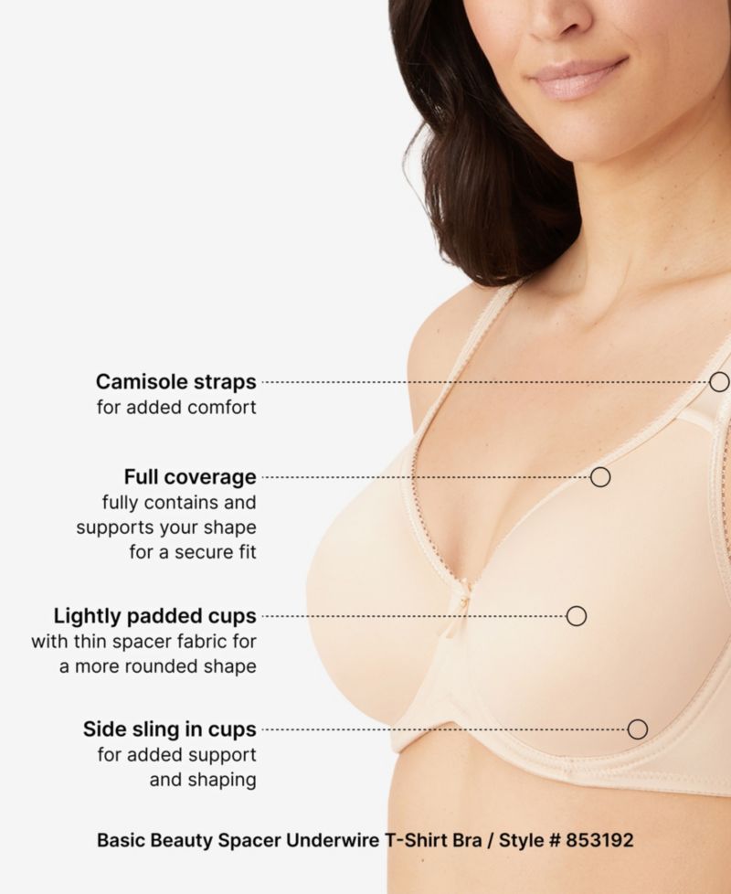 Basic Beauty Underwire T-Shirt Bra 853192
