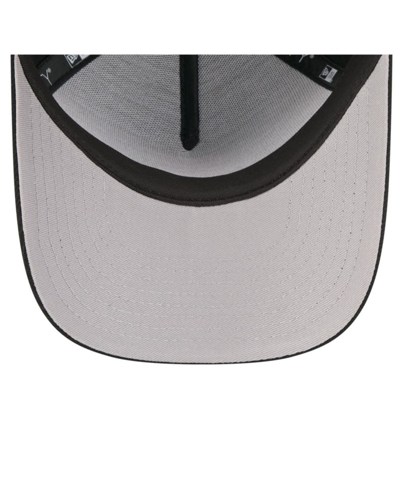 Big Boys and Girls Black San Francisco Giants Cooperstown Logo 9FORTY A-Frame Adjustable Hat