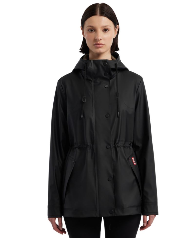 Women's Rubberized Anorak Coat