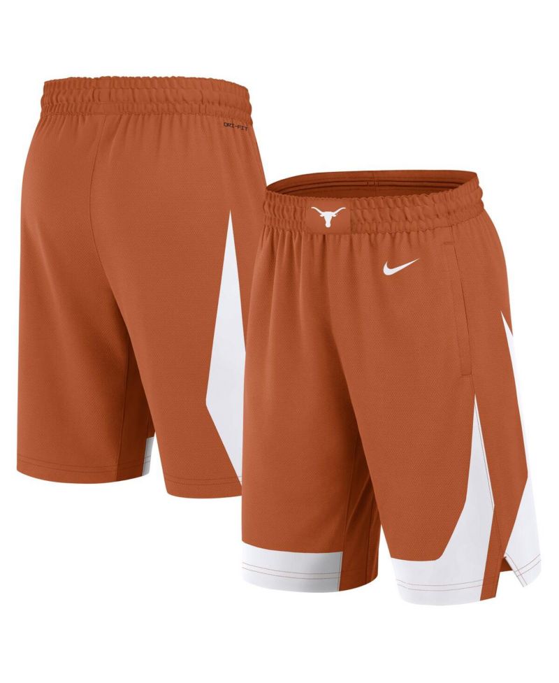 Men's Texas Orange Texas Longhorns Road Replica Performance Shorts