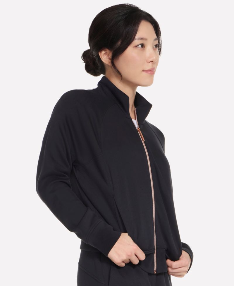 Women's Cozy Luxe Full-Zip Mock-Neck Jacket