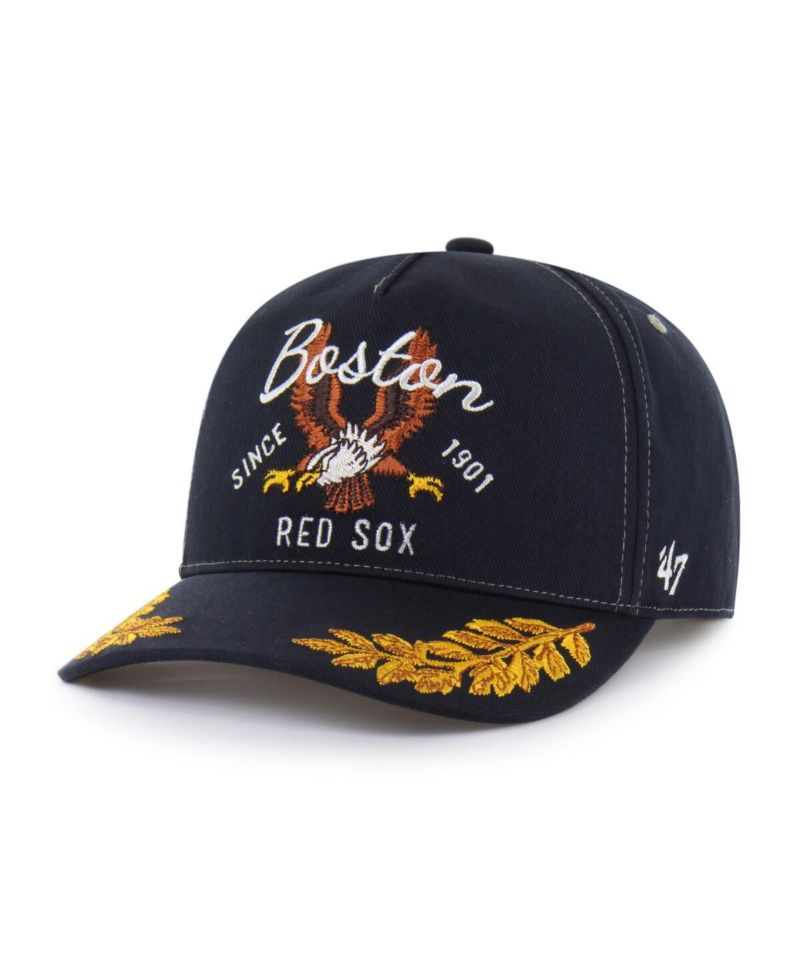 Men's Navy Boston Red Sox Keepsake Collection Adjustable Hitch Hat