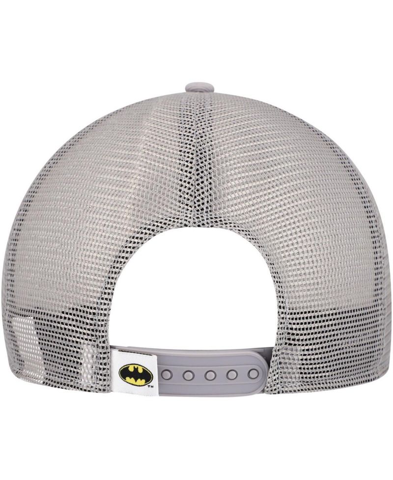 Men's Gray Batman 9FIFTY Snapback Trucker Hat