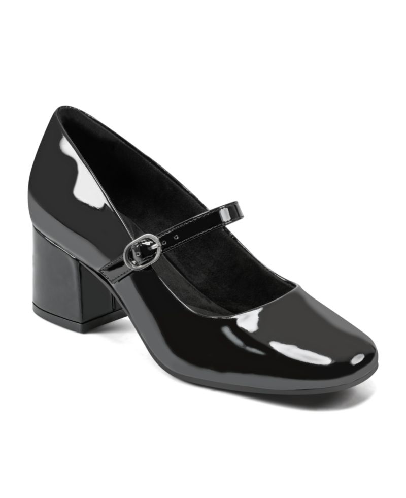 Women's Xena Mary Jane Block Heel Pumps