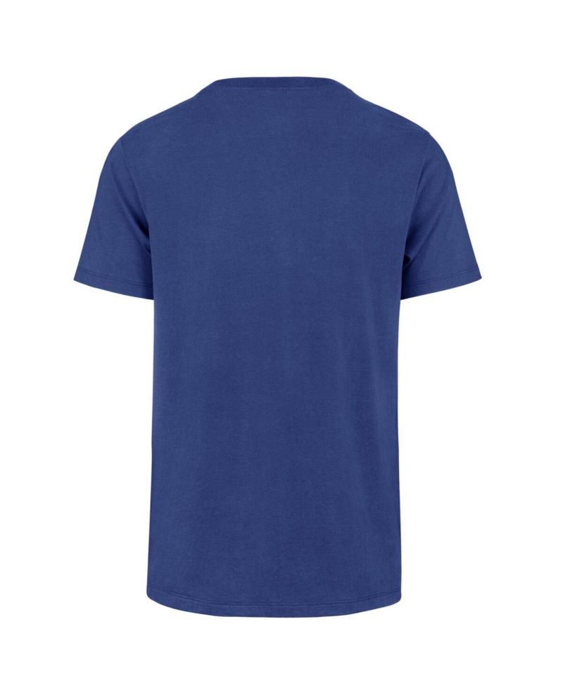 Men's Royal Buffalo Bills Stripe Splash Franklin Throwback T-Shirt