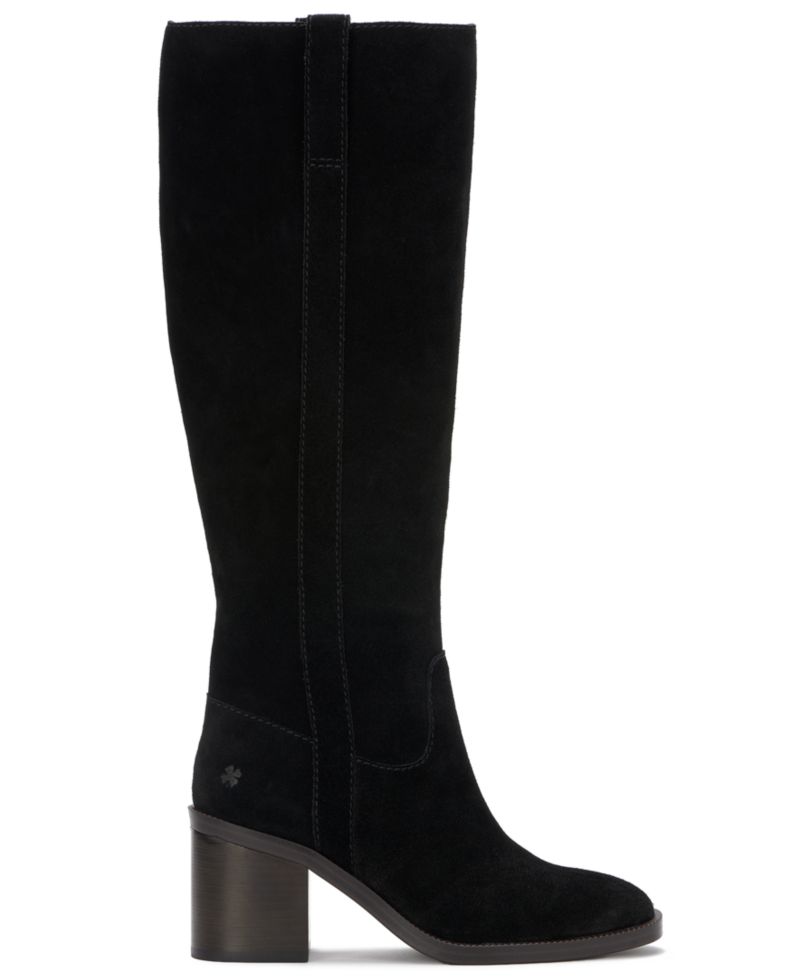 Women's Adana Tall Block Heel Boots, Regular, Wide and Extra-Wide Calf