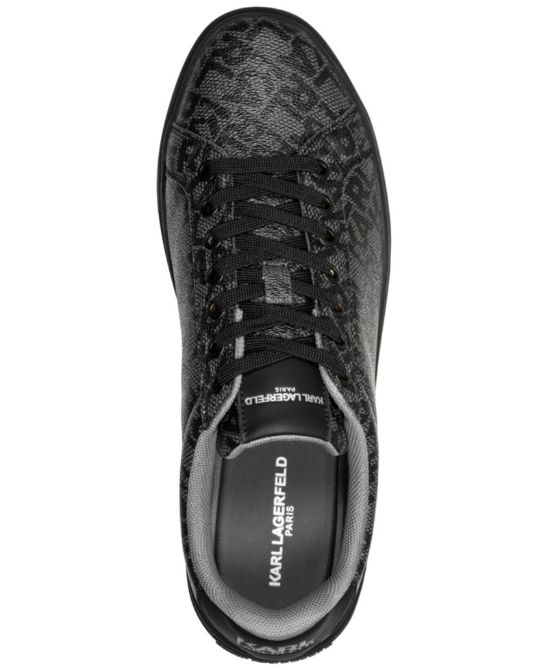 Men's Fabien All-Over Logo Lace-Up Sneakers