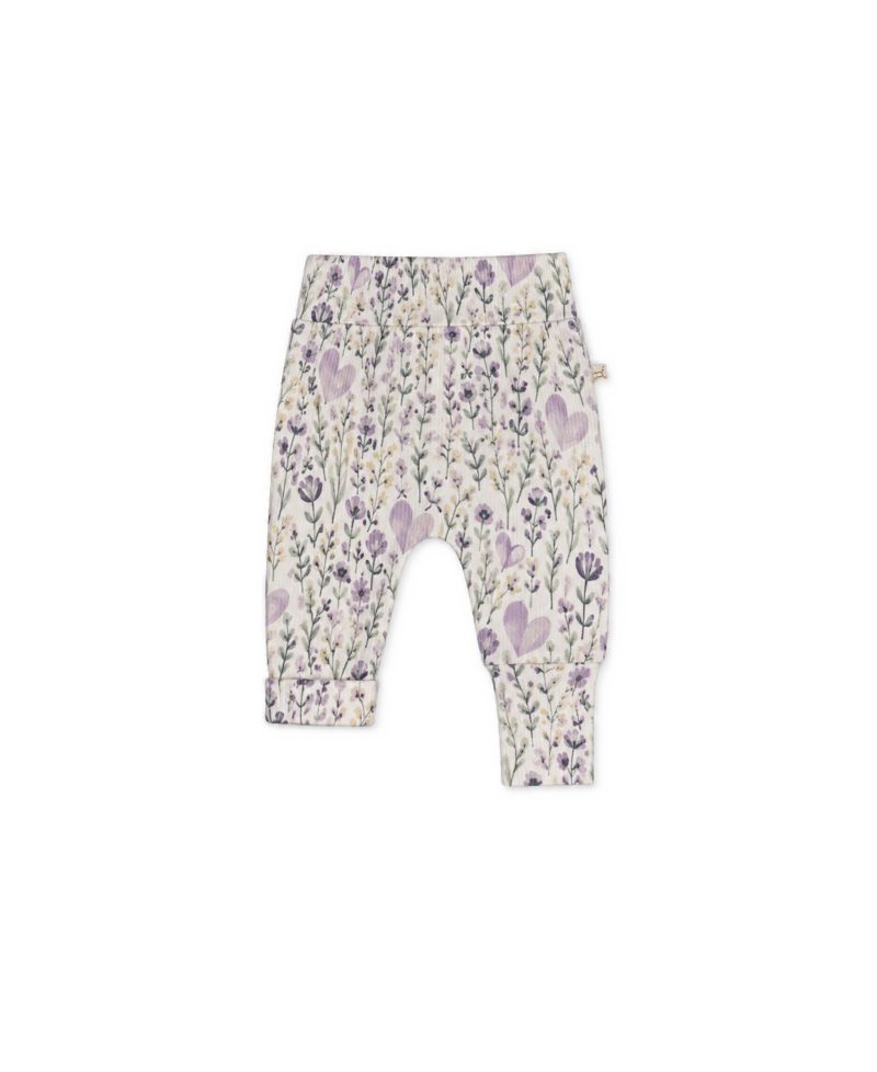 Baby Girls' Evolutive Pull-On Cotton Pants, 2-Pack