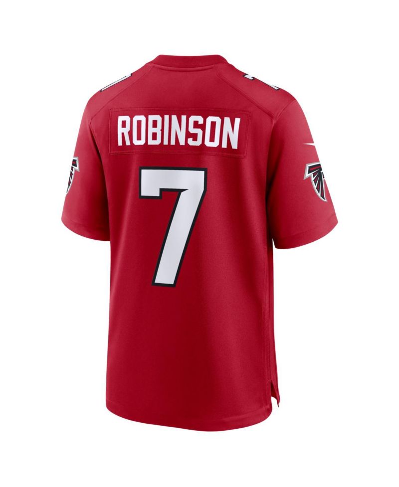 Men's Bijan Robinson Red Atlanta Falcons Game Jersey