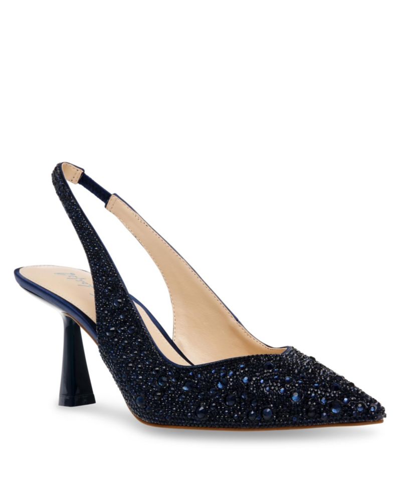 Clark Rhinestone Slingback Pumps