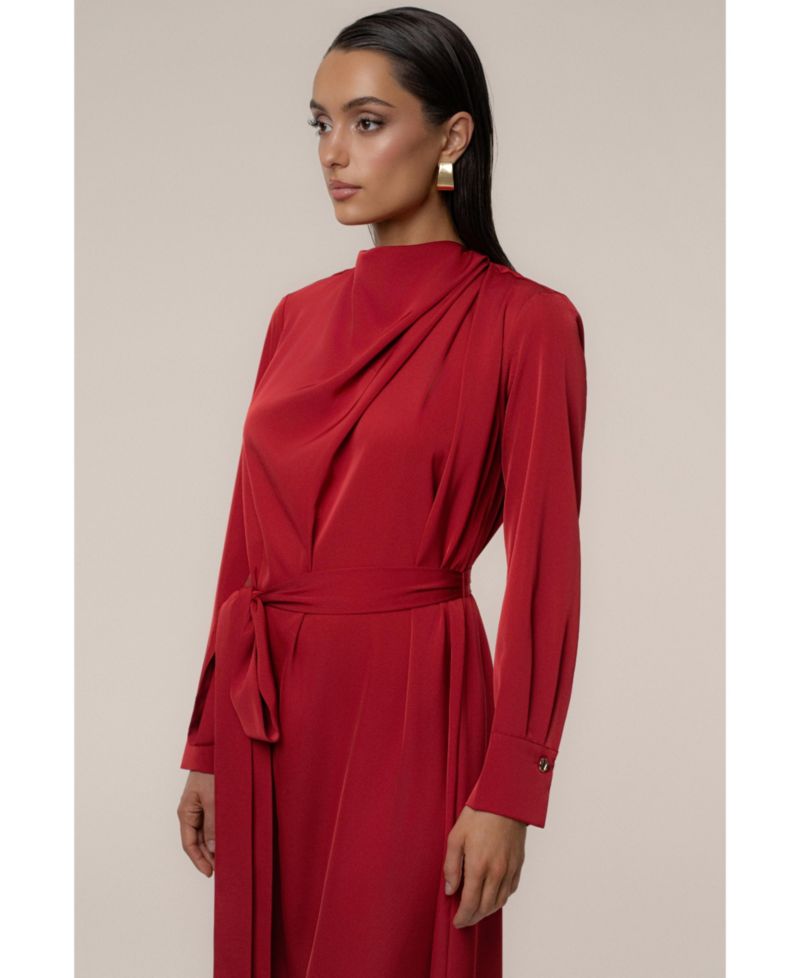 Women's Victoria Satin Maxi Dress