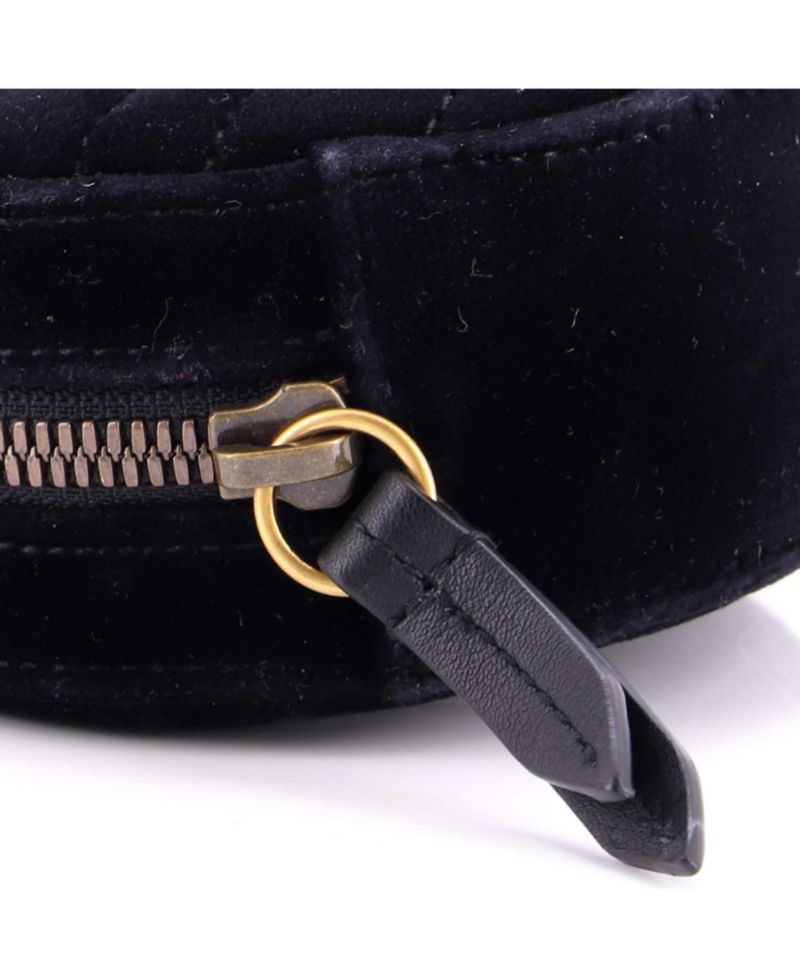 GG Marmont Belt Bag Matelasse Velvet