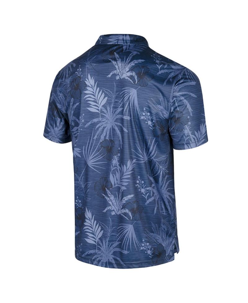 Men's Royal Duke Blue Devils Palms Team Polo Shirt
