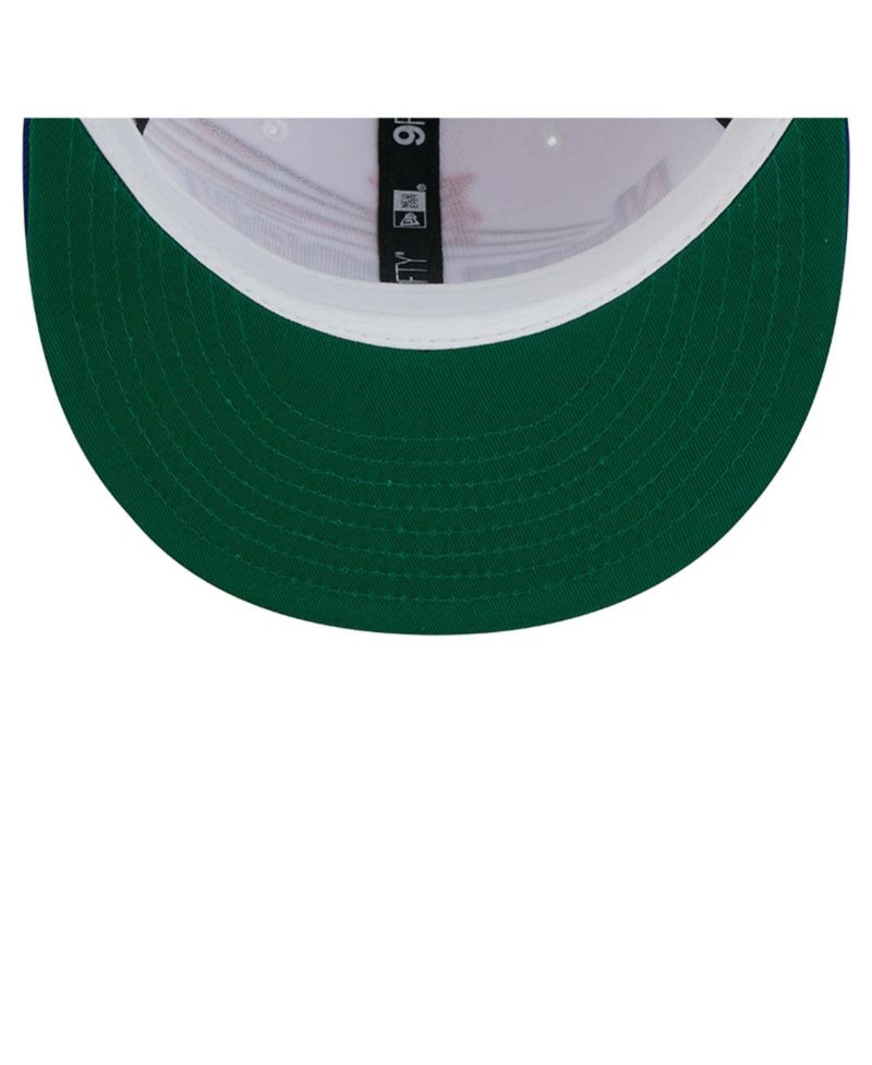 Men's White New York Mets Retro Sweep 9FIFTY Snapback Hat