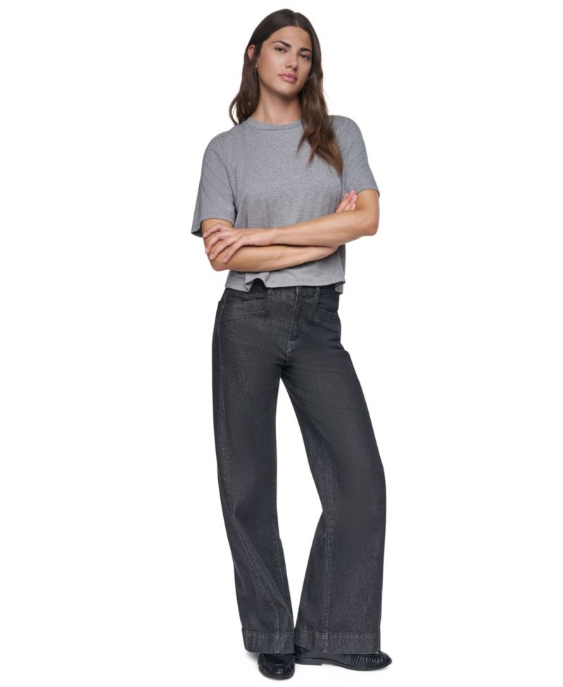 Women's Embellished Crewneck Top