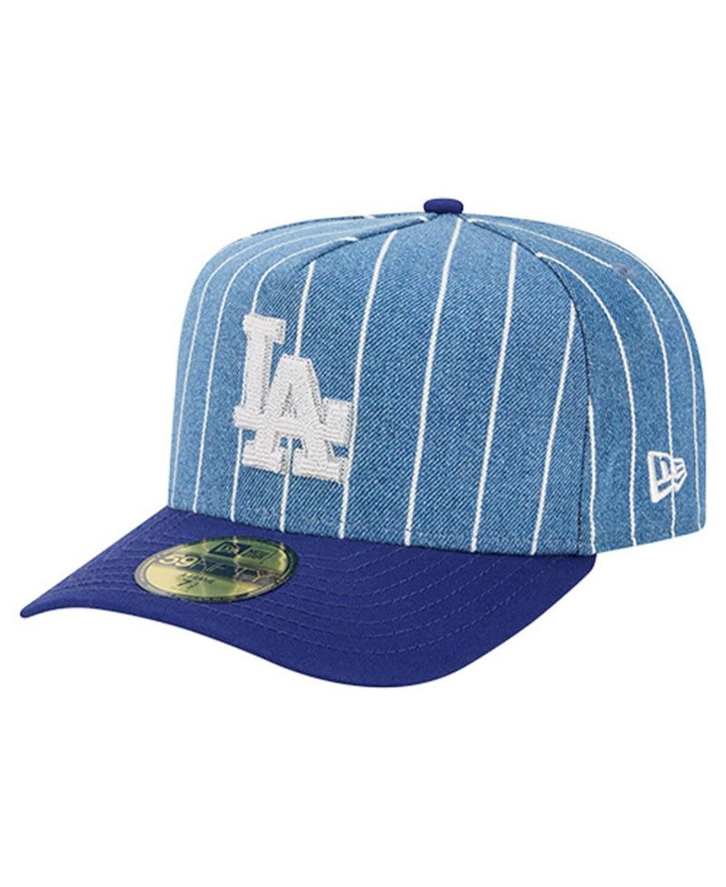 Men's Blue/Royal Los Angeles Dodgers Parallel A-Frame 59FIFTY Fitted Hat