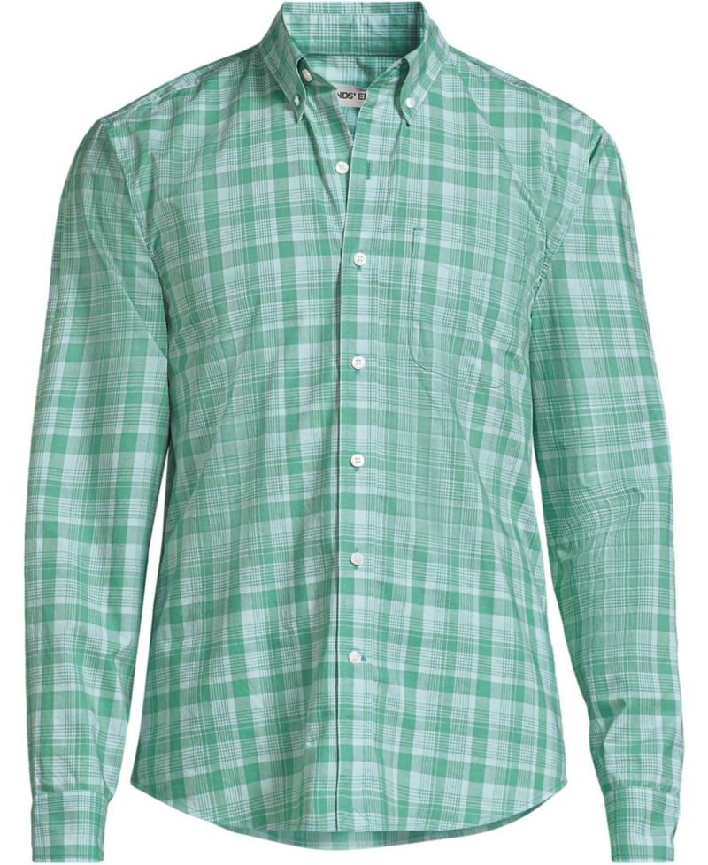Men's Long Sleeve Poplin Shirt