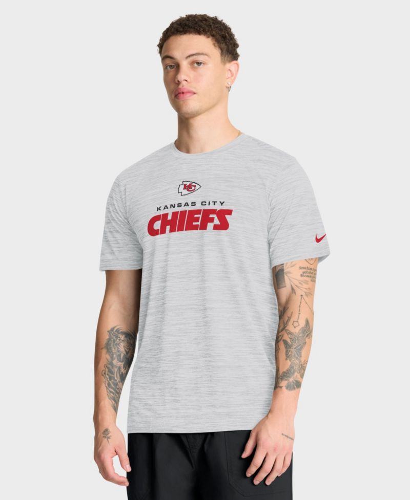 Men's Kansas City Chiefs Velocity Crewneck T-Shirt