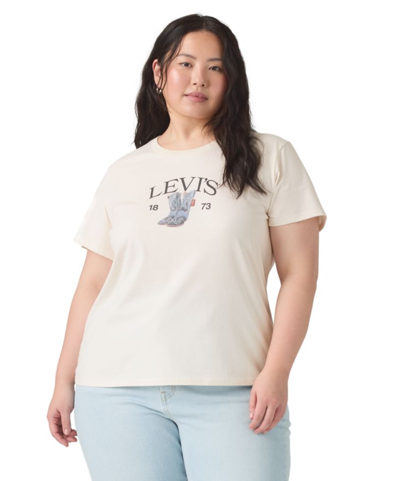 Pl Levis Деним Boots Egret