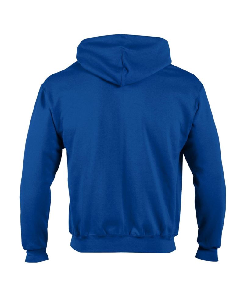 Men's Royal Chicago Cubs Powerblend Full-Zip Hoodie