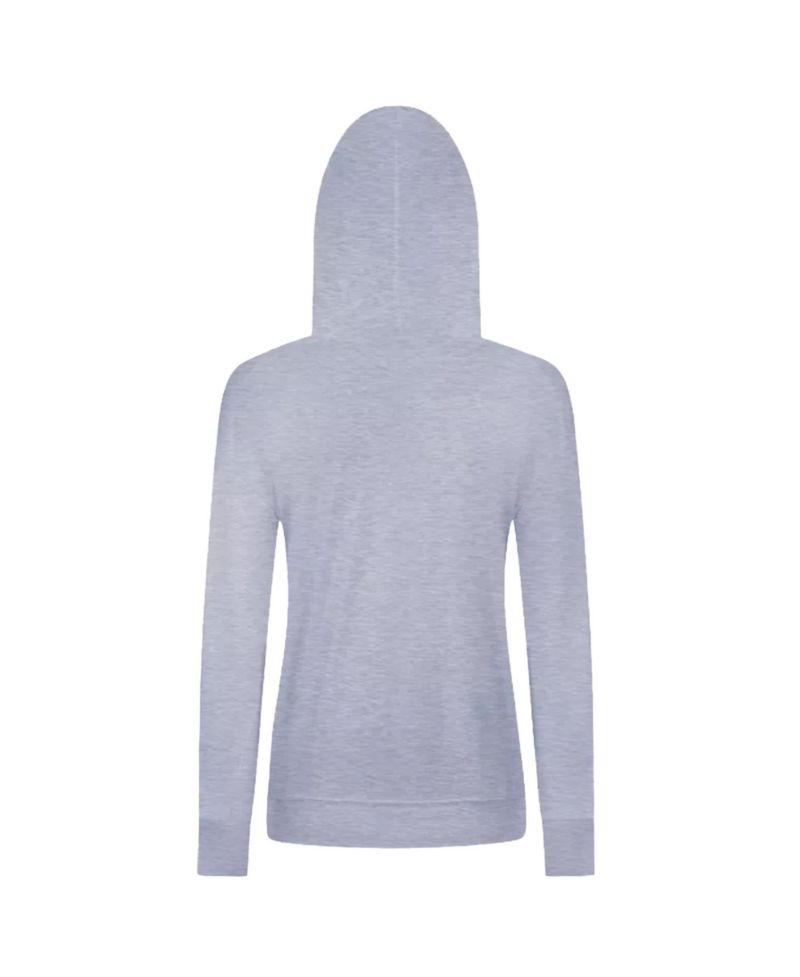Women's Heather Gray Boston Bruins Hockey Fights Cancer Relay Pullover Hoodie