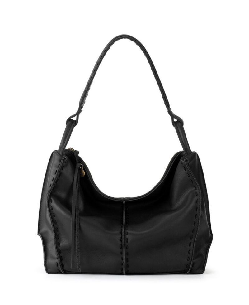Los Feliz Leather Medium Hobo Bag