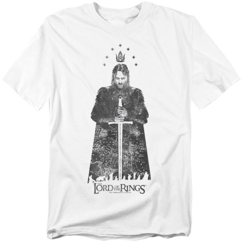 Men's Aragorn Map Fellowship T-Shirt