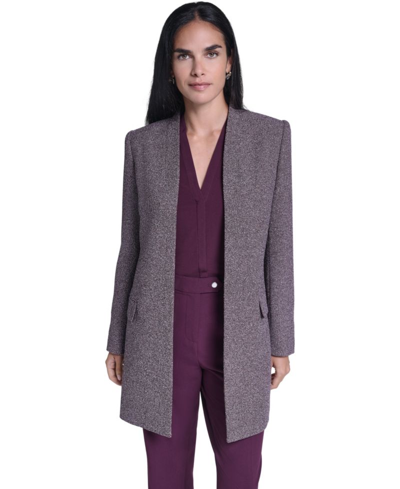 Women's Open Front Long-Sleeve Jacket