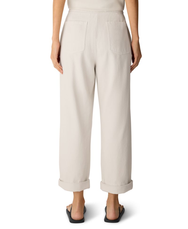Eileen Fisher Petite Straight Ankle Pant High-Rise Pants