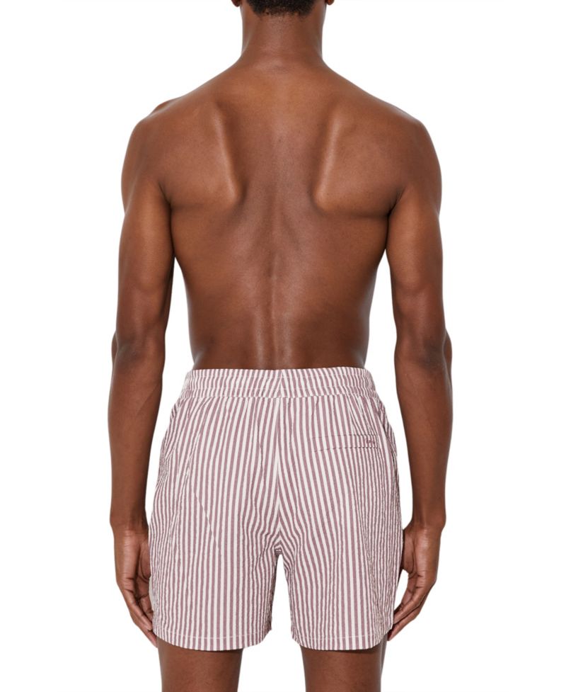 Men's Bay Seersucker Stripe Swim Shorts