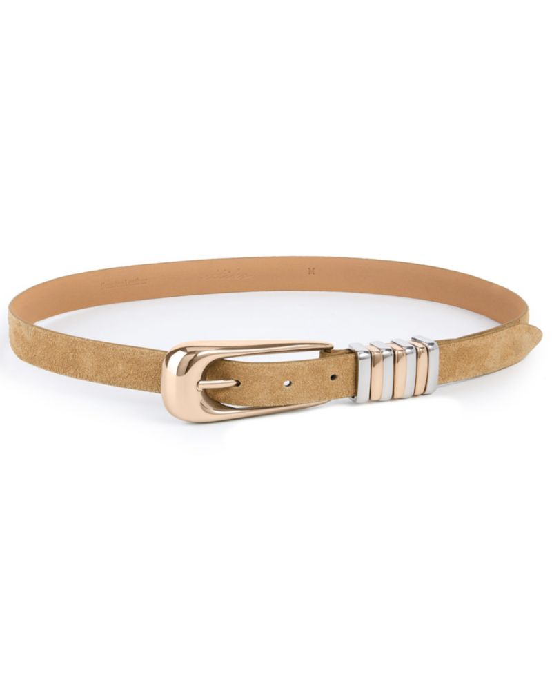 Metal Core Leather Belt