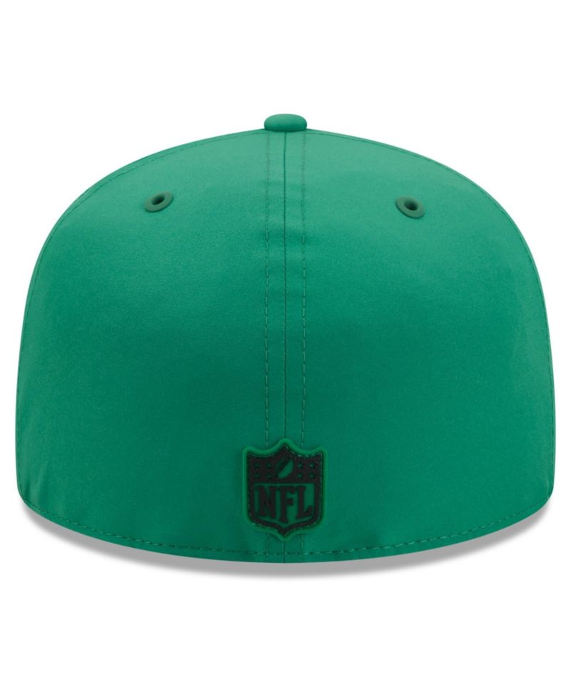 Men's Kelly Green Philadelphia Eagles 2026 Sideline Throwback 59FIFTY Fitted Hat