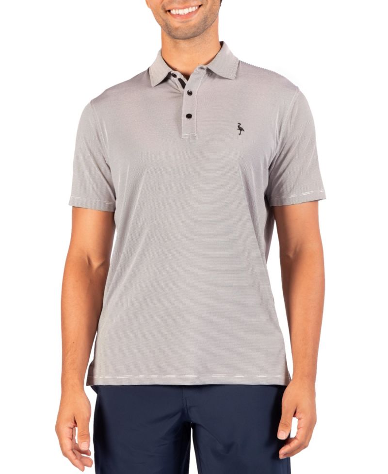 Men's Mini Stripe Performance Polo