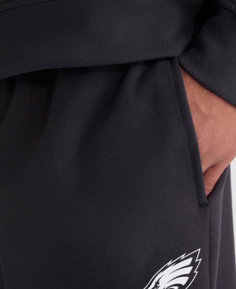Men's Charcoal Philadelphia Eagles Clutch Fleece Tri-Blend Joggers