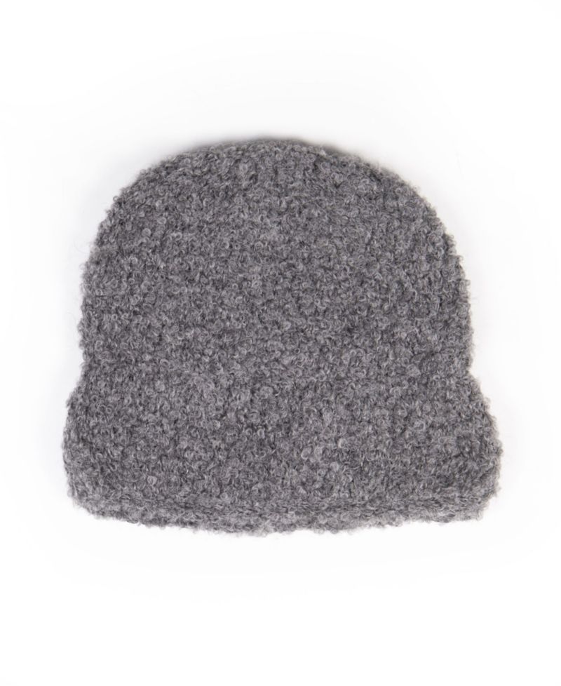 Women's Alpaca Boucle Peruvian Beanie